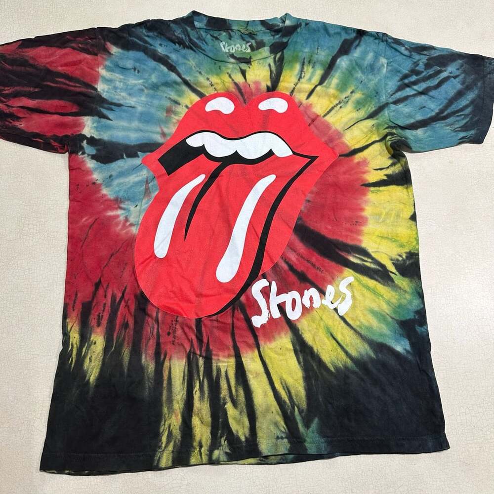 The Rolling Stones No Filter Tour 2021 Tie Dye T-Shirt Official Tour Merch M